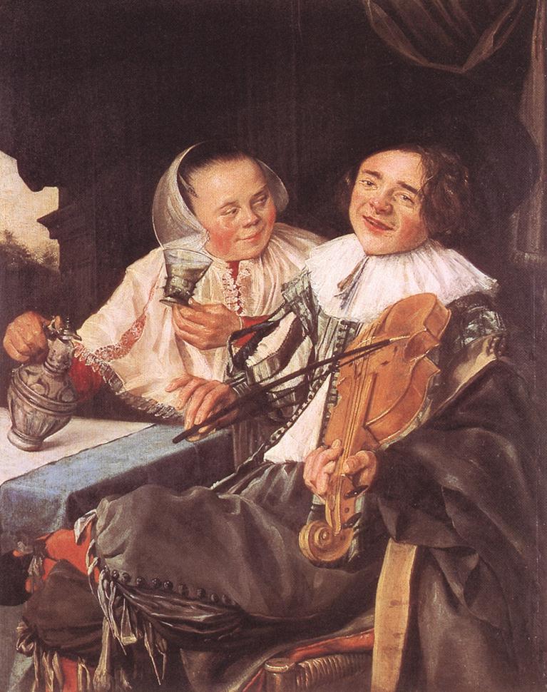 Carousing Couple by Judith Leyster, 1630